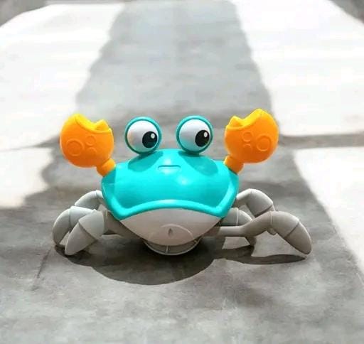 Crawling Crab Baby Toy for Kids Toddlers Infant Tummy Time Interactive Moving Toys for Babies